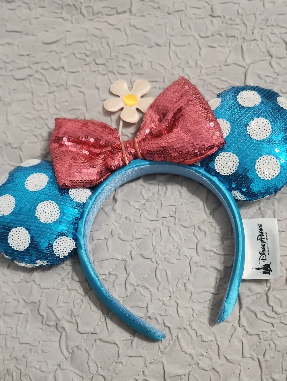 Disney Parks Sequin Minnie Ear Headband